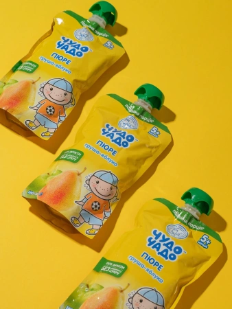 ЧУДО-ЧАДО Пюре груша-яблоко 90гр